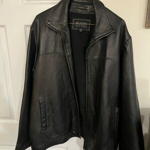 Wilsons Leather Men's Classic Black Jacket